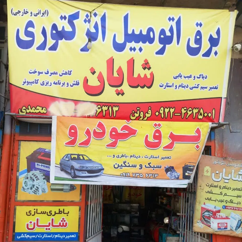 خدمات برق خودرو شایان(محمدی)