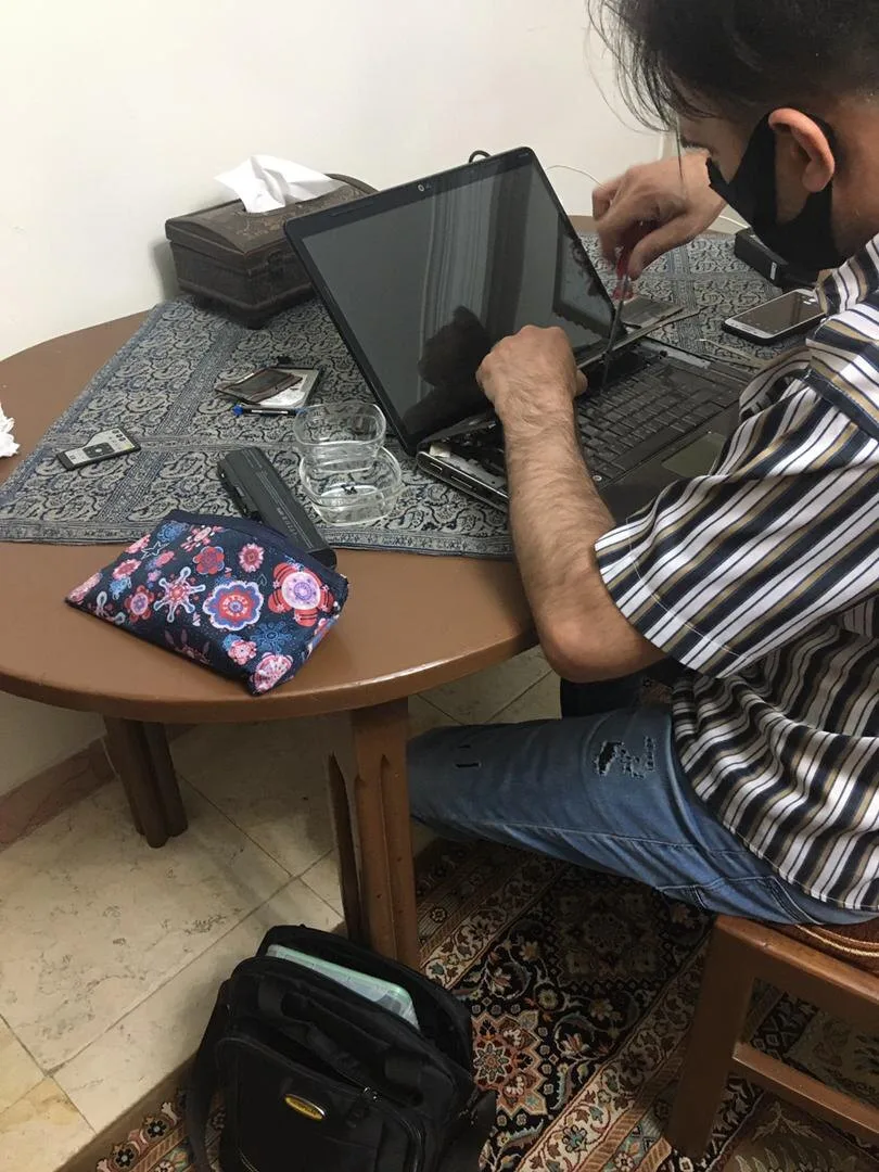 تعمیرکار لپتاپ و نصب ویندوز مسعود قادری