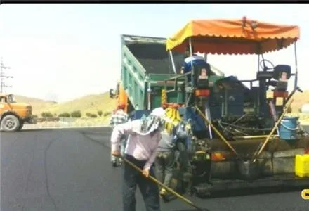 آسفالتکاری . اجاره کاتر و غلطک