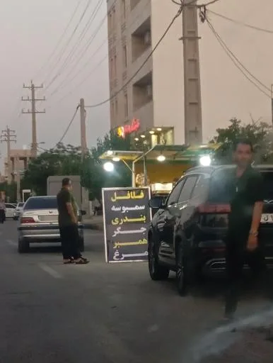 ساندویچ فلافل همبر بندری و....