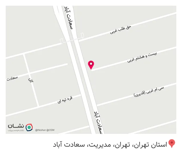 پیتزا شب سعادت آباد