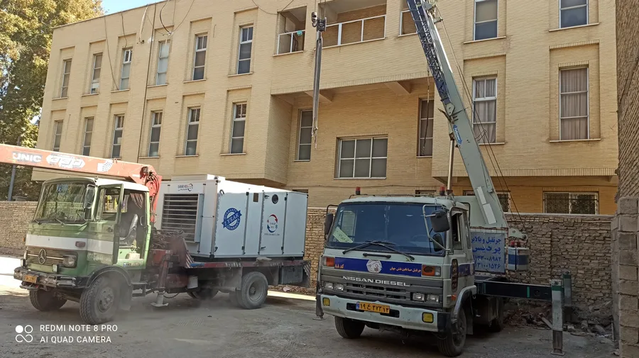 اجاره جرثقیل و بالابر شبانه روزی پردیس