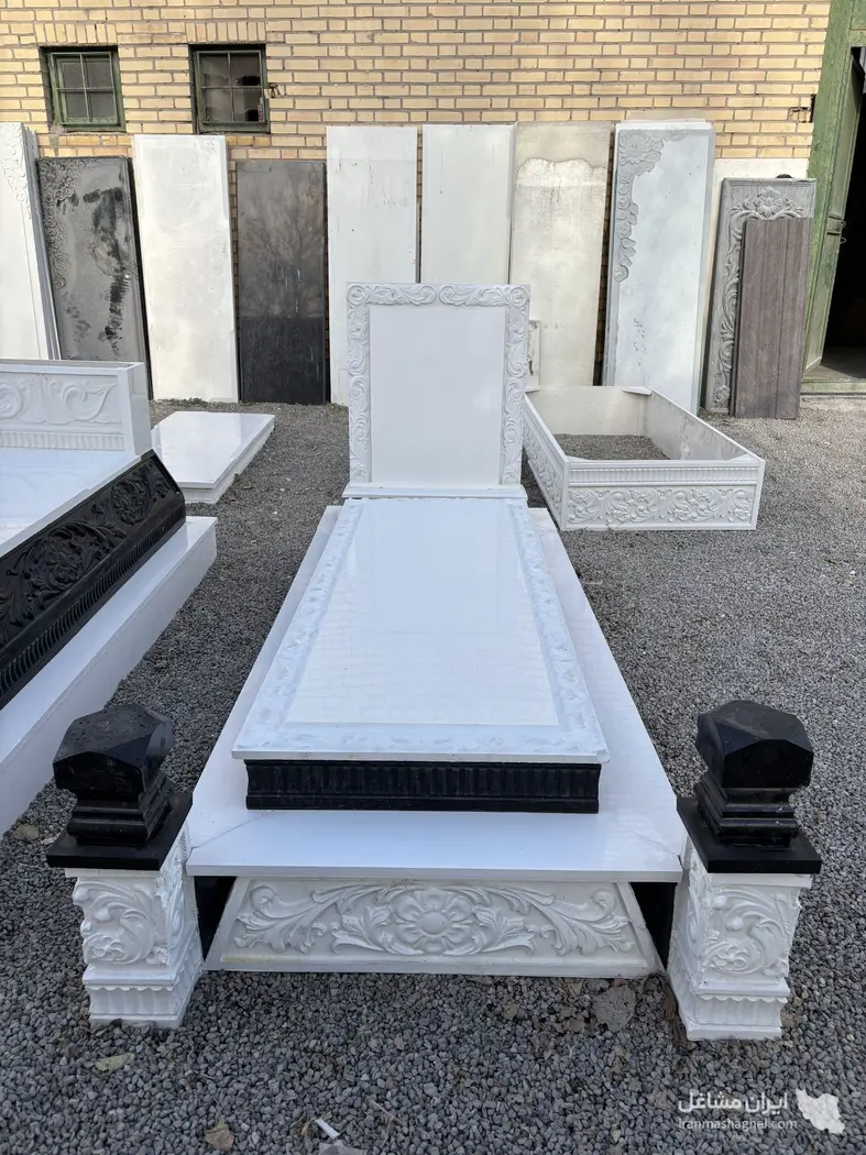 تولید و فروش سنگ مزار آران در اردبیل