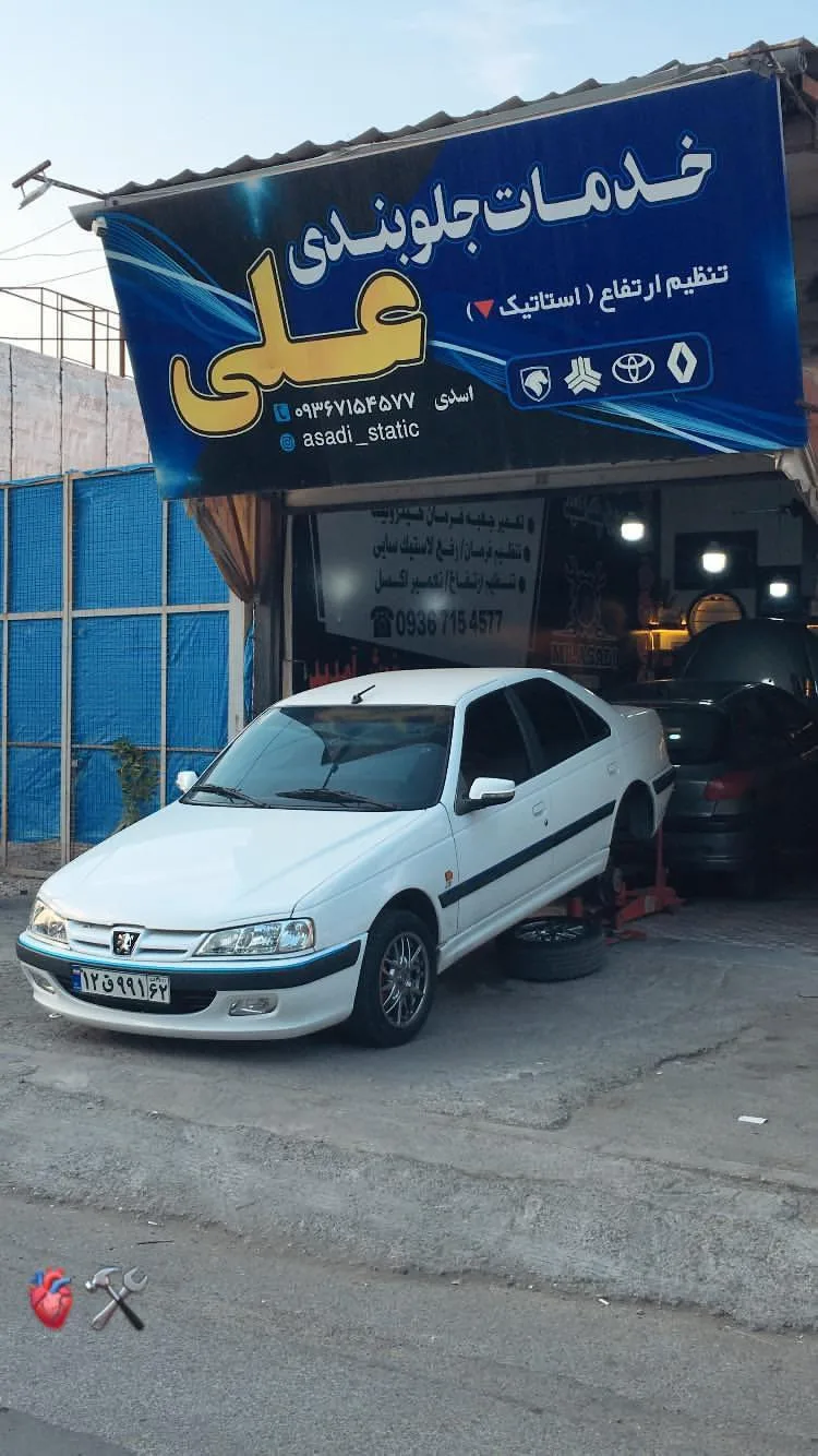 خدمات جلوبندی علی