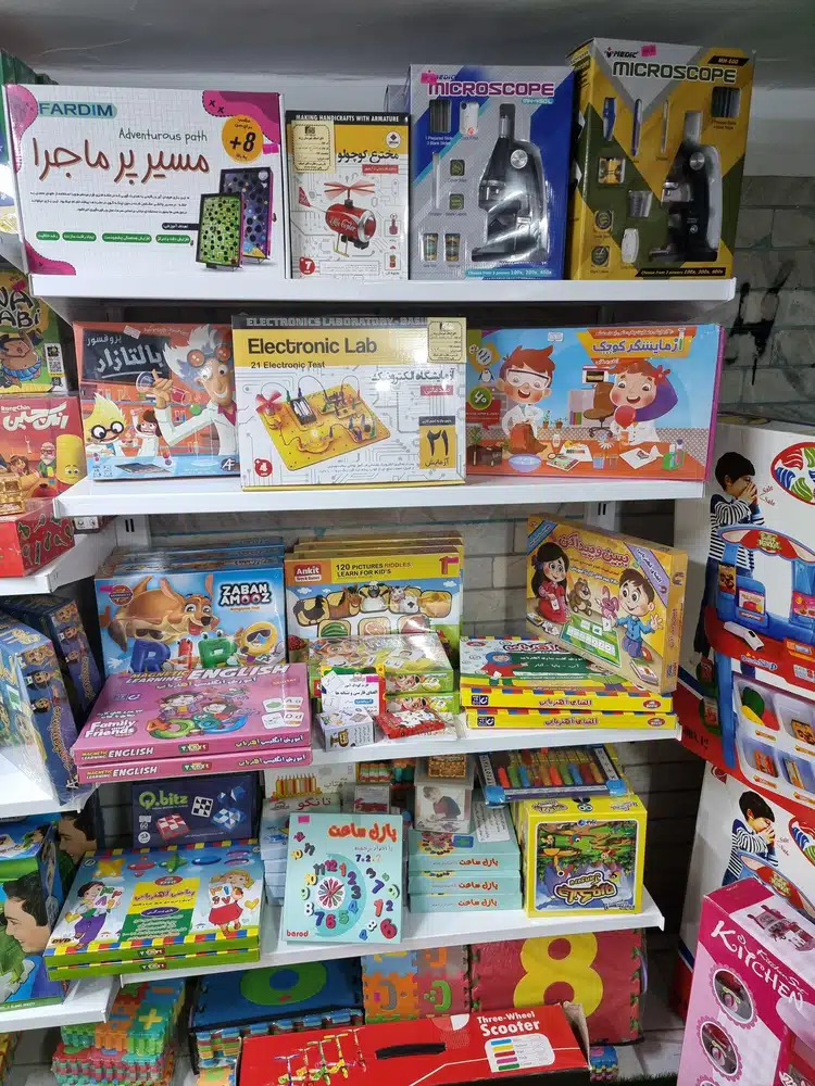 بازی فکری و اسباب بازی فروشی جیرجیرک