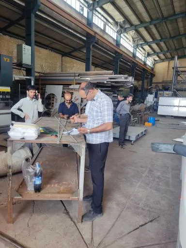 کارگاه خم و برش لیزر آهن شایان سازان