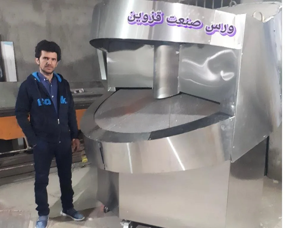 ساخت تعمیرات دستگاه های پخت نان گردان و غلطک الوندپخت در قزوین