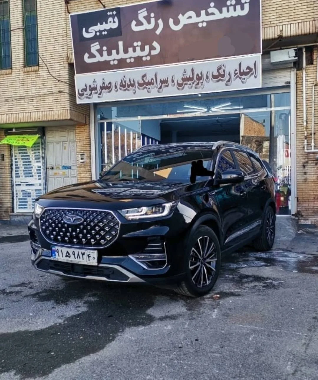 خدمات تشخیص رنگ و سرامیک بدنه دیتیلینگ نقیبی در کرمان