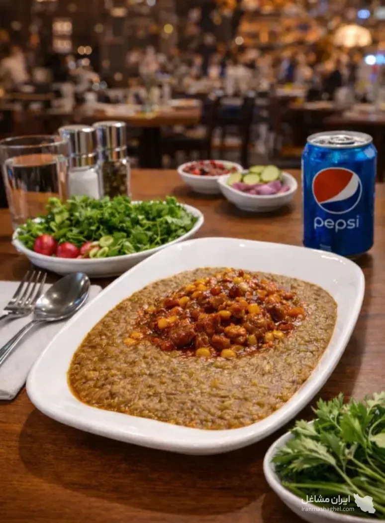 شله و حلیم حاج عباس در تربت حیدریه