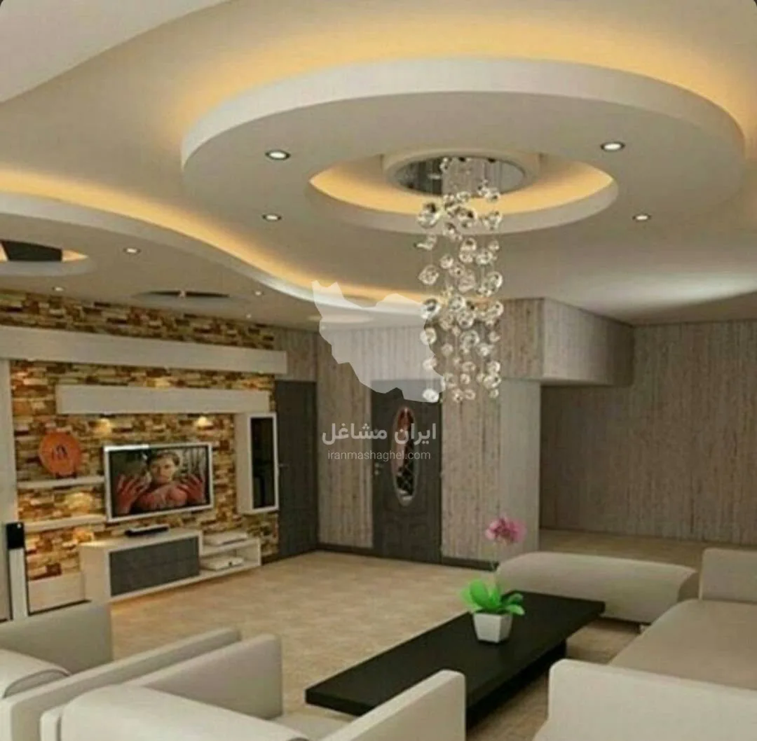 طراحی و نصب کناف و سقف کاذب پاریاب در سیرجان