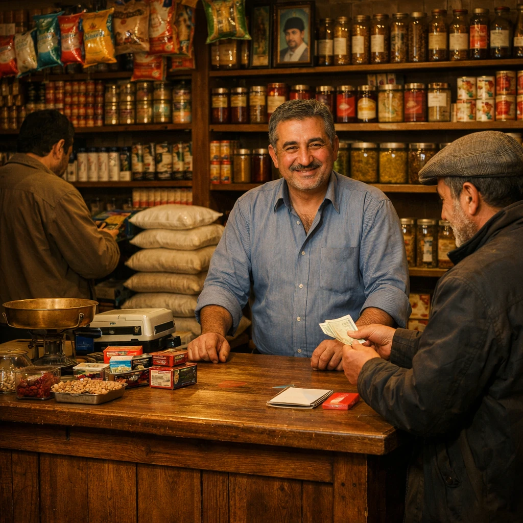 فروشگاه گلاب و عرقیات و محصولات محلی ممتازکویر