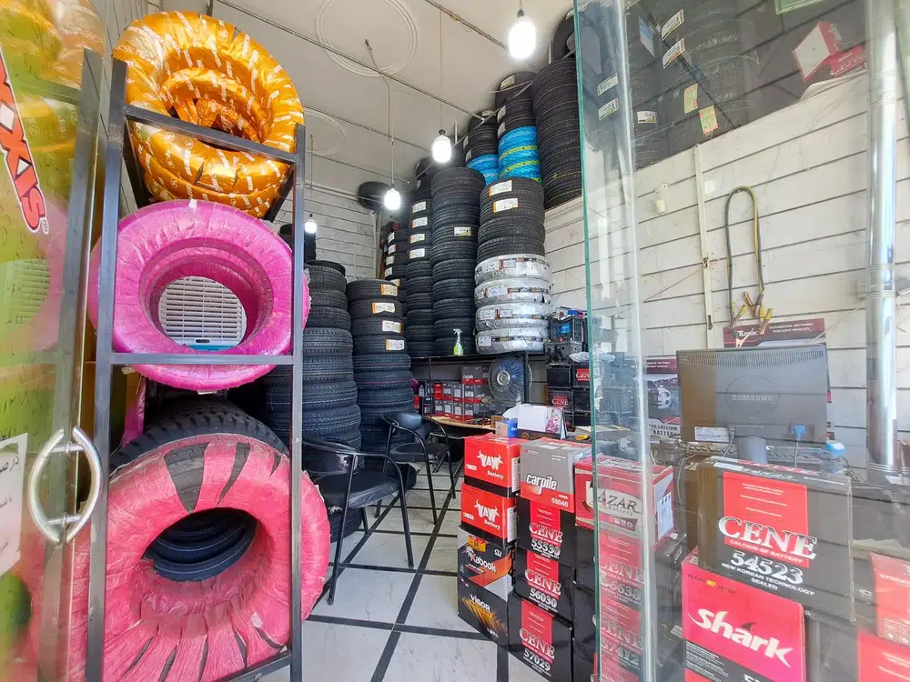 لاستیک و باتری البرز