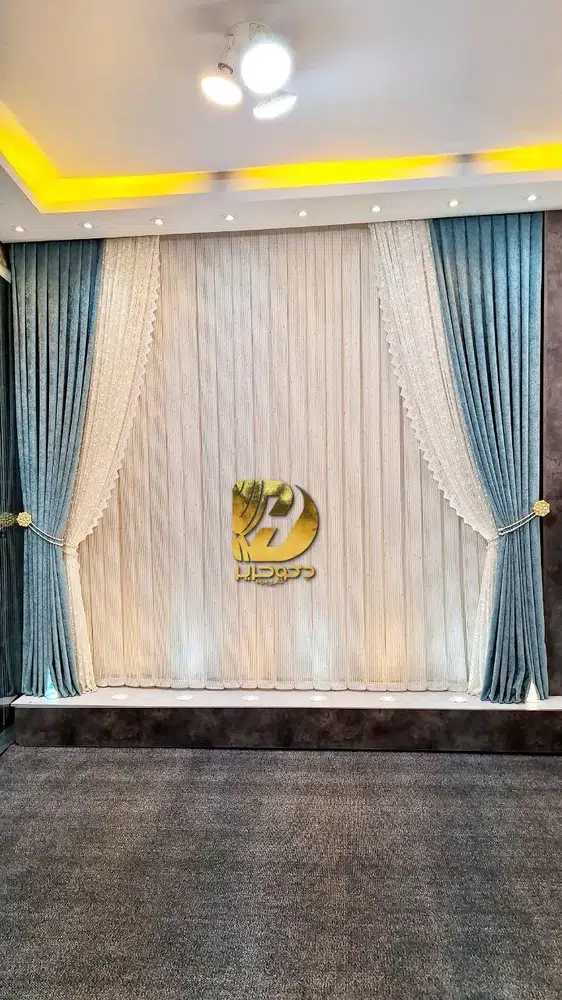 گالری پرده دکو حریر