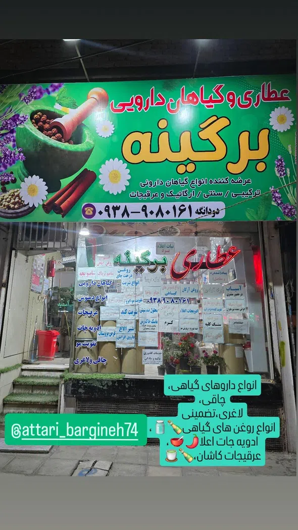 عطاری برگینه