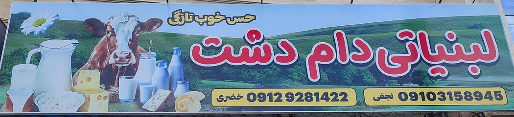 لبنیاتی دام دشت