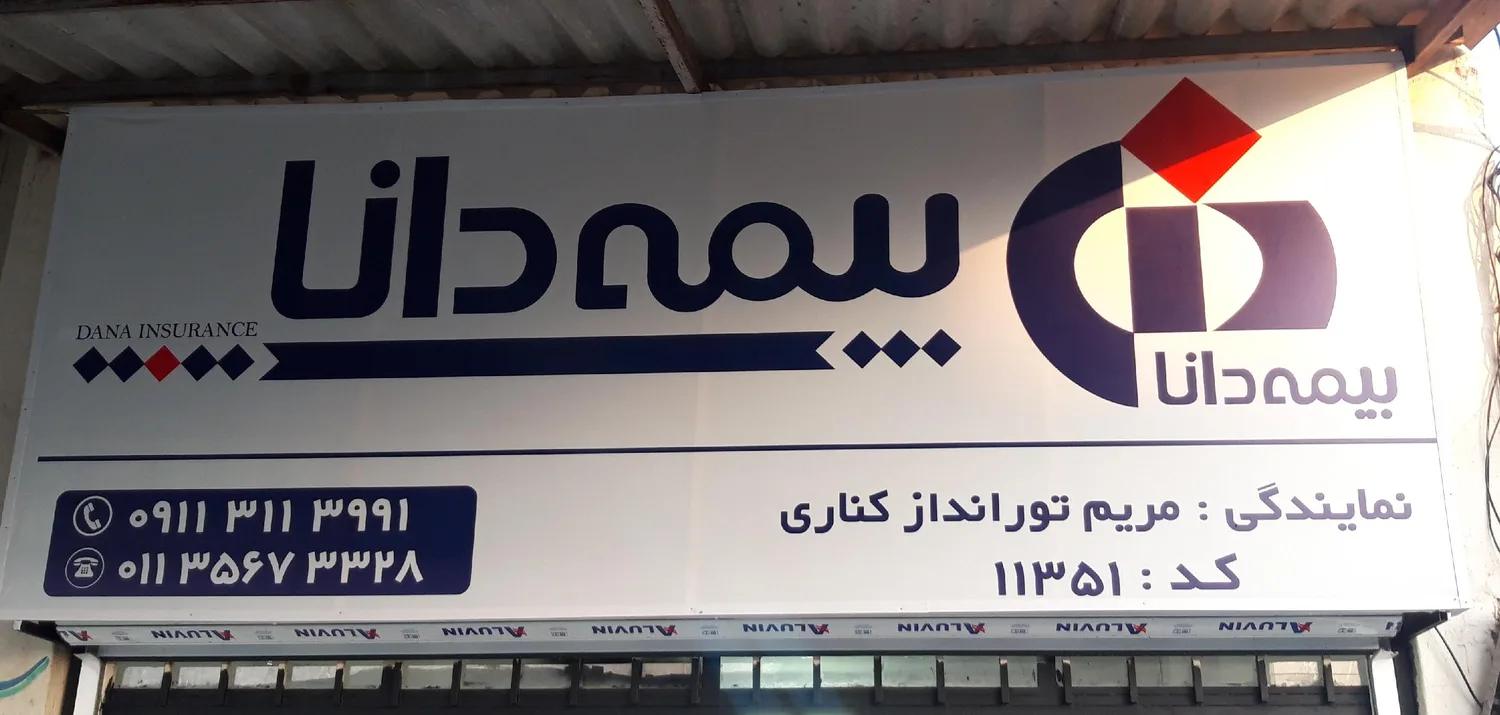 نمایندگی رسمی بیمه دانا کد 11351